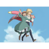 Postales. HOWL'S MOVING CASTLE. Castillo Ambulante