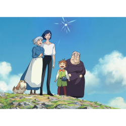 Postales. HOWL'S MOVING CASTLE. Castillo Ambulante