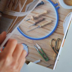 Libro. Punch Needle. Caro Bello