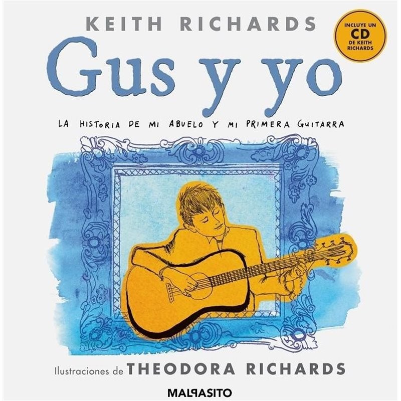 Libro. GUS Y YO - Incluye CD. KEITH RICHARDS