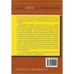 Libro. TEORÍA TEATRAL - V. E. MEYERHOLD