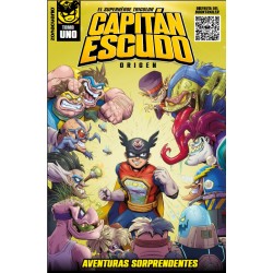 COMIC CAPITAN ESCUDO. ORIGEN. TOMO 1 zonacuario