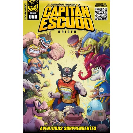 COMIC CAPITAN ESCUDO. ORIGEN. TOMO 1 zonacuario