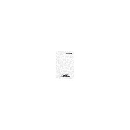Libro. PUNTA DE LA LENGUA. Peter Brook