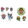 Libro. THE TATTOO STICKER BOOK. MUNDEN BROTHERS