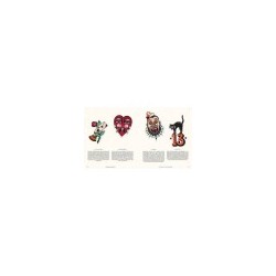Libro. THE TATTOO STICKER BOOK. MUNDEN BROTHERS