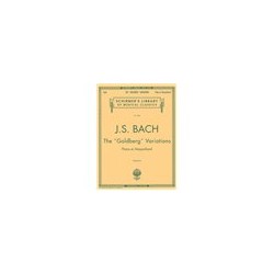 Partitura. BACH: GOLDBERG VARIATIONS. Schirmer Library of Classics Volume 1980