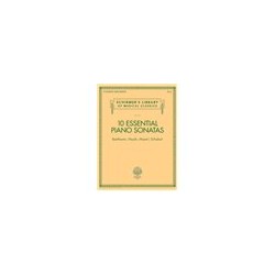 Partitura. 10 ESSENTIAL PIANO SONATAS - BEETHOVEN, HAYDN, MOZART, SCHUBERT