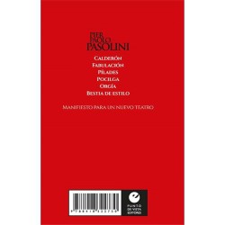 Libro. TEATRO. Pier Paolo Pasolini