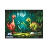 Rompecabezas 48 piezas. DINOSAURIOS