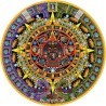 Rompecabezas circular. Michael Angulo: Aztec Sun Stone 1000-Piece Circular Jigsaw Puzzle