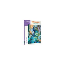 Rompecabezas. David Galchutt: Floral Peacock 1000-Piece Jigsaw Puzzle