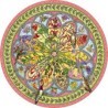 Rompecabezas. Erin E. Hunter: Floral Compass 500-Piece Circular Jigsaw Puzzle