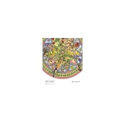 Rompecabezas. Erin E. Hunter: Floral Compass 500-Piece Circular Jigsaw Puzzle