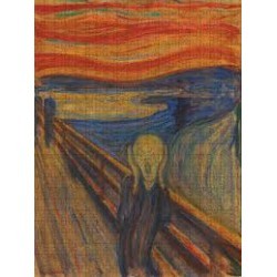 Rompecabezas. Edvard Munch: The Scream 500-Piece Jigsaw Puzzle