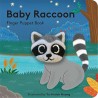Libro. Titere de Dedo BABY RACCOON - Finger Puppet Book