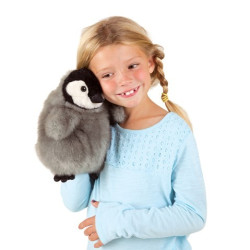 Títere. PINGÜINO EMPERADOR BEBÉ