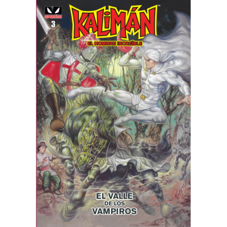 CÓMIC. KALIMÁN. "EL VALLE DE LOS VAMPIROS" 3