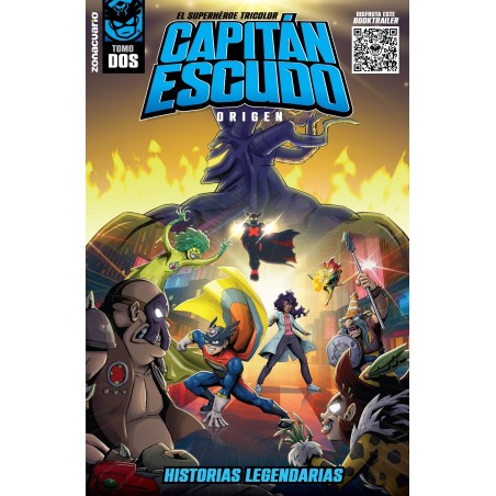 COMIC CAPITAN ESCUDO. ORIGEN. TOMO 2 zonacuario