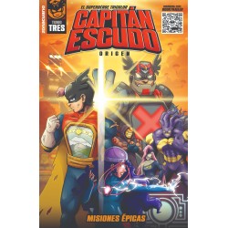 COMIC CAPITAN ESCUDO. ORIGEN. TOMO 3 zonacuario
