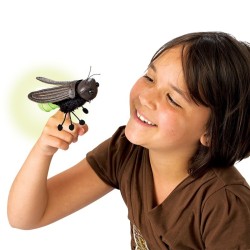 Títere de dedo. MINI LUCIÉRNAGA