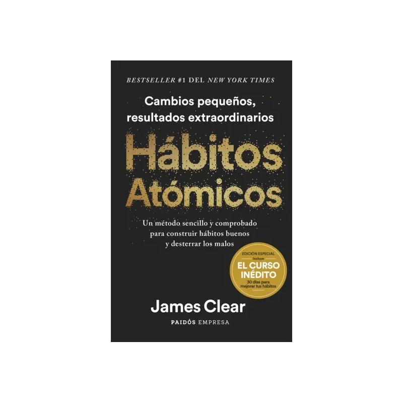 Libro. Hábitos atómicos. (Edición especial tapa dura)