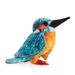 Títere de dedo. Mini Martín Pescador Común ave