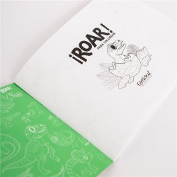 Libro de colorear. ¡ROAR! para colorear Raeioul