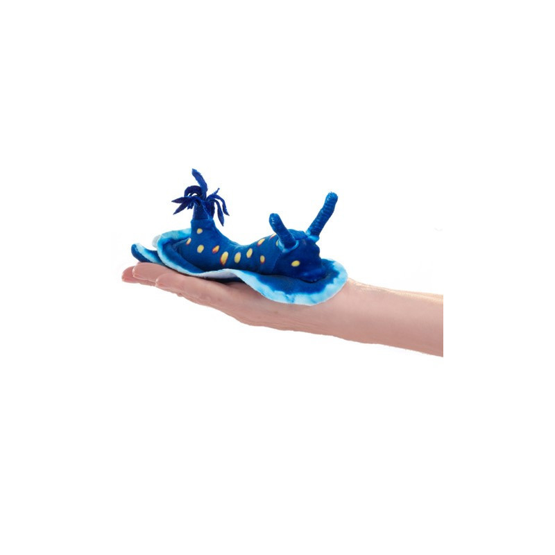 Títere. MINI NUDIBRANQUIO AZUL