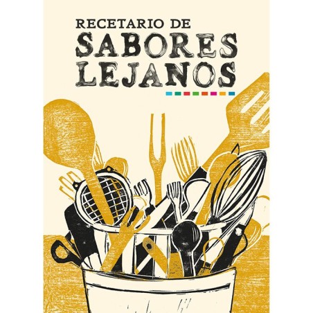 LIBRO. Recetario de sabores lejanos