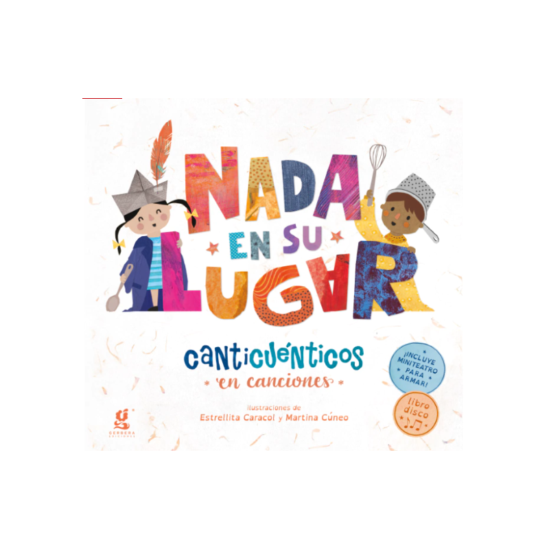 Libro. Nada en su lugar. Canticuénticos.