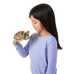 Títere de dedos. MINI TORTOISE