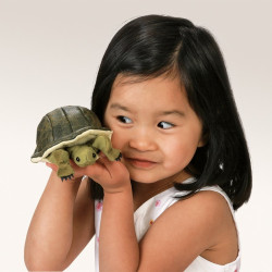 Títere de dedo. MINI TORTUGA