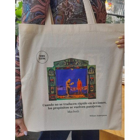Tote bag. MACBETH propósitos