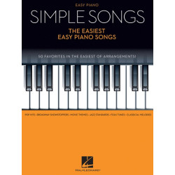 Partitura. SIMPLE SONGS - THE EASIEST EASY PIANO SONGS