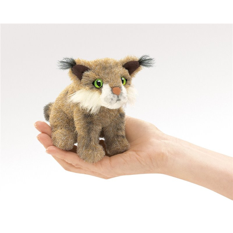 Títere de dedo. MINI GATO SALVAJE