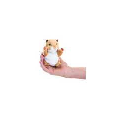 Títere de dedo. MINI HAMSTER