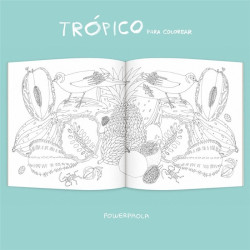 Libro. TRÓPICO PARA COLOREAR - Powerpaola