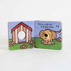 Libro Títere de dedo. Little Puppy: Finger Puppet Book