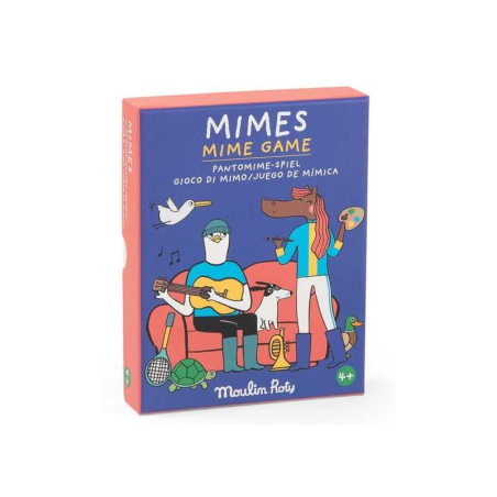 Juego de mímica. Mimes mime game - Les Loufoques - Moulin Roty