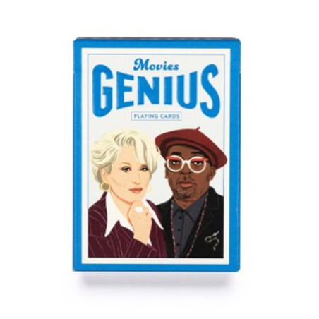 Juego de naipes. GENIUS MOVIES - Genius Playing Cards
