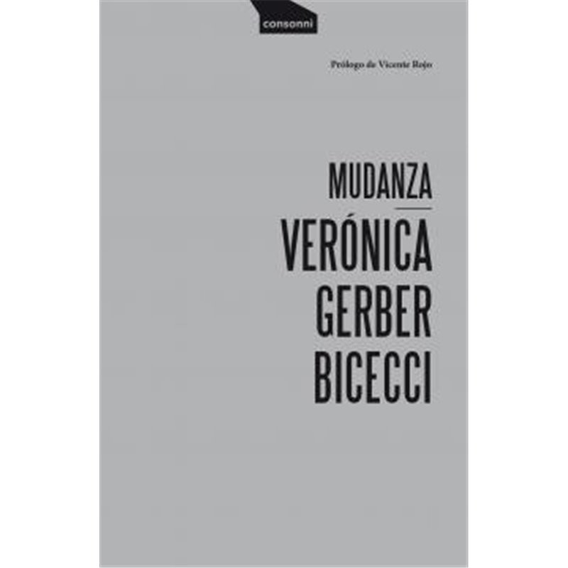 Libro. MUDANZA. Verónica Gerber Bicecci