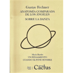Libro. ANATOMÍA COMPARADA DE LOS ÁNGELES / SOBRE LA DANZA