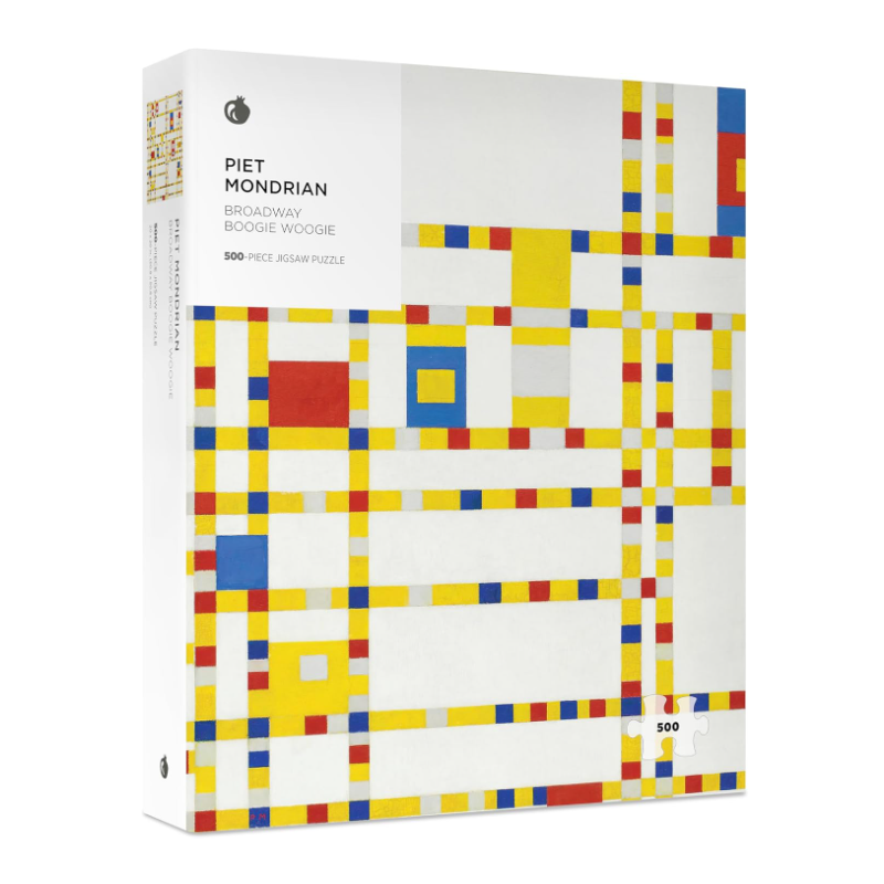 Rompecabezas. Piet Mondrian. Broadway Boogie Woogie. 500 piezas