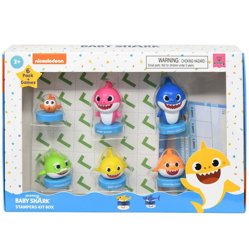 Juego de sellos. BABY SHARK